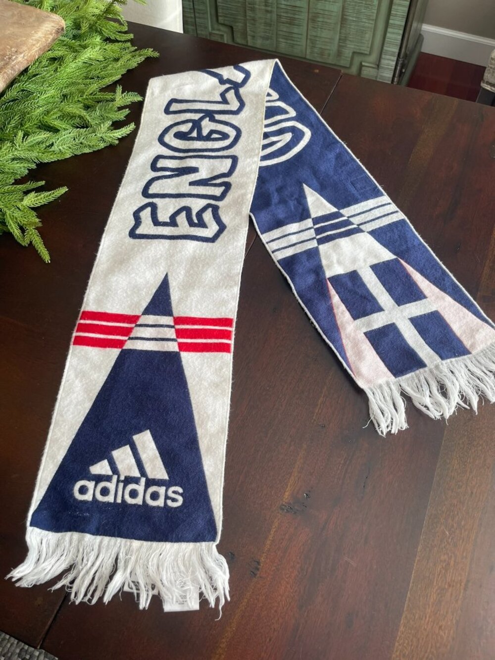 Vintage Adidas 2006 England World Cup Fan Scarf
